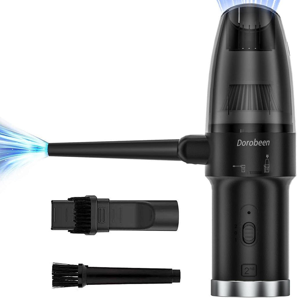 Cordless Air Duster Blower Vacuum 2 in 1, 77000 RPM Motor, 10000 PA Suction F897