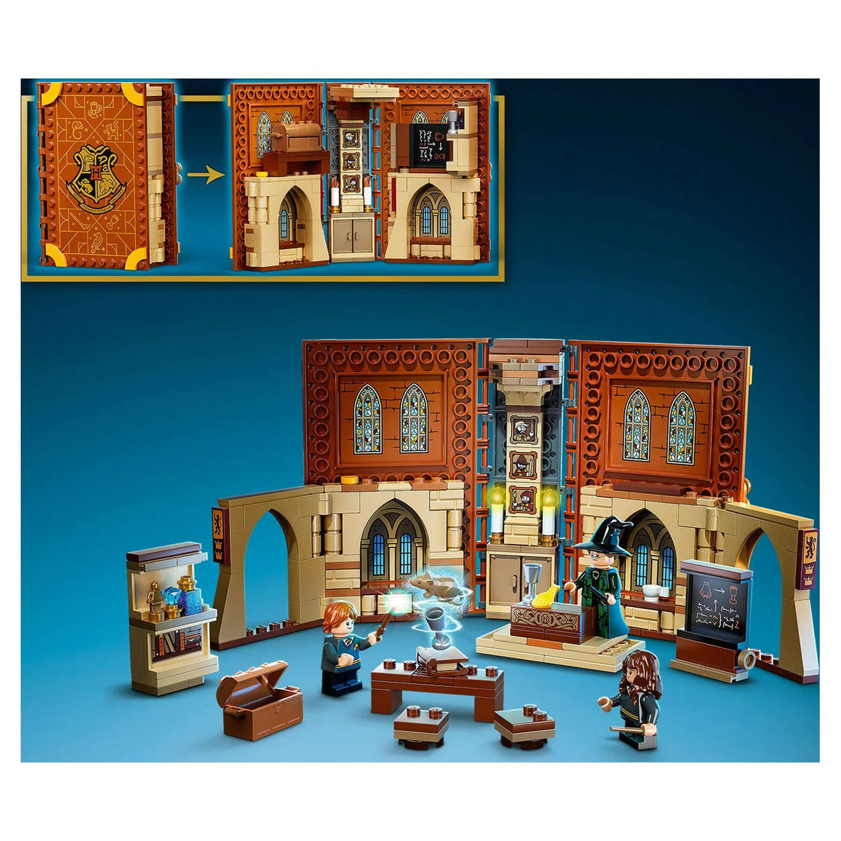 LEGO Harry Potter Hogwarts Moment Transfiguration Class Collectible Playset (240 Pieces) V5361