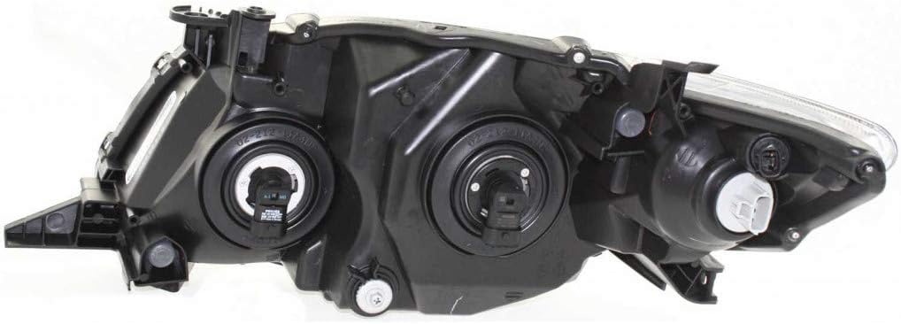 Passenger Side Headlight Assembly for Toyota Corolla 2009 2010 S/XRS Model USA Built W654