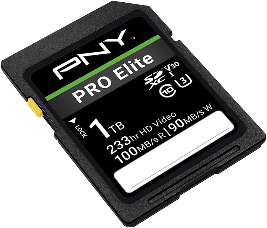 1TB PRO Elite SDXC Flash Memory Card P643340
