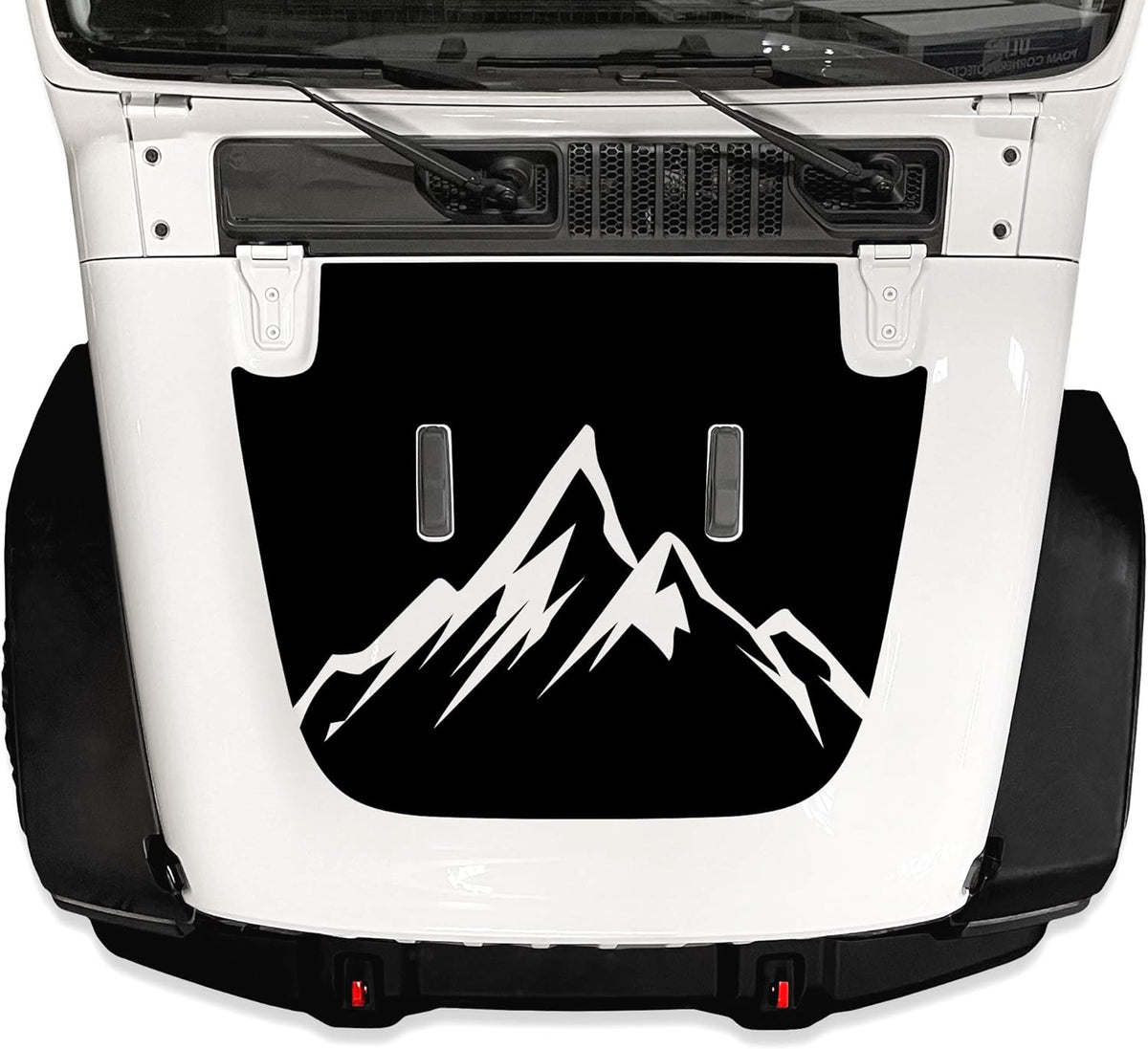 Matte Black 3M Vinyl Decal Wrap Pack of 2 G719