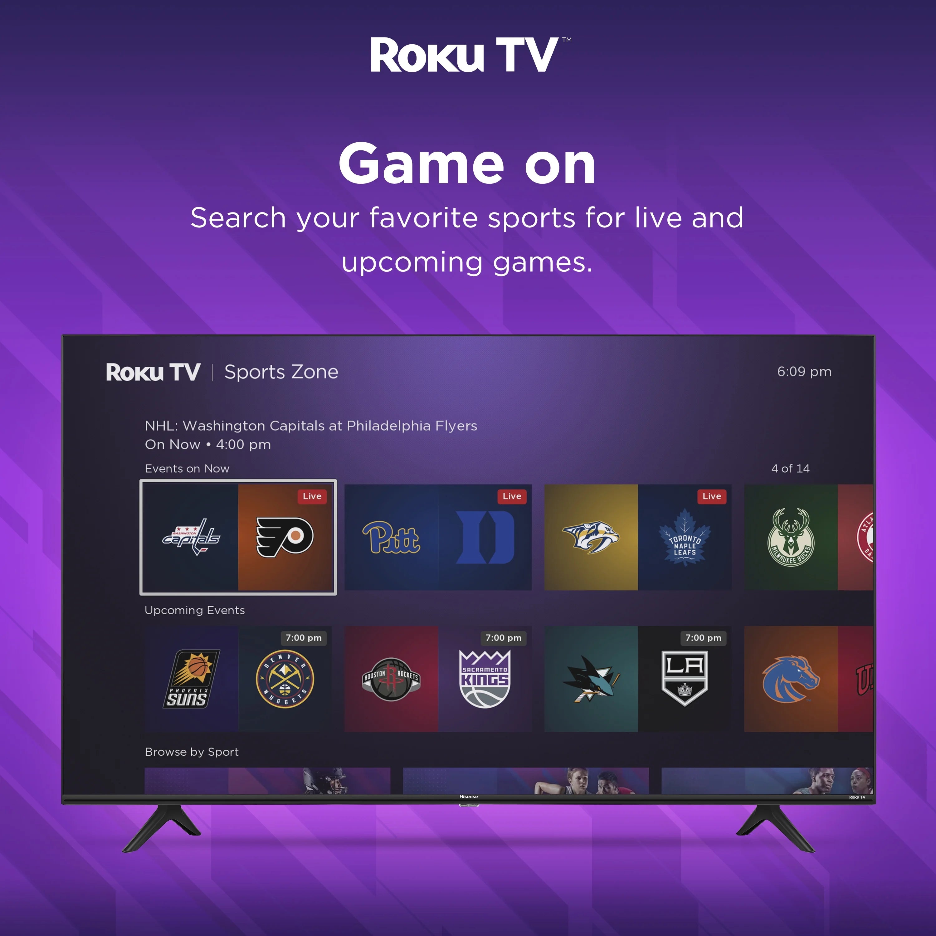 40" 1080p FHD LED LCD Roku Smart TV Z520