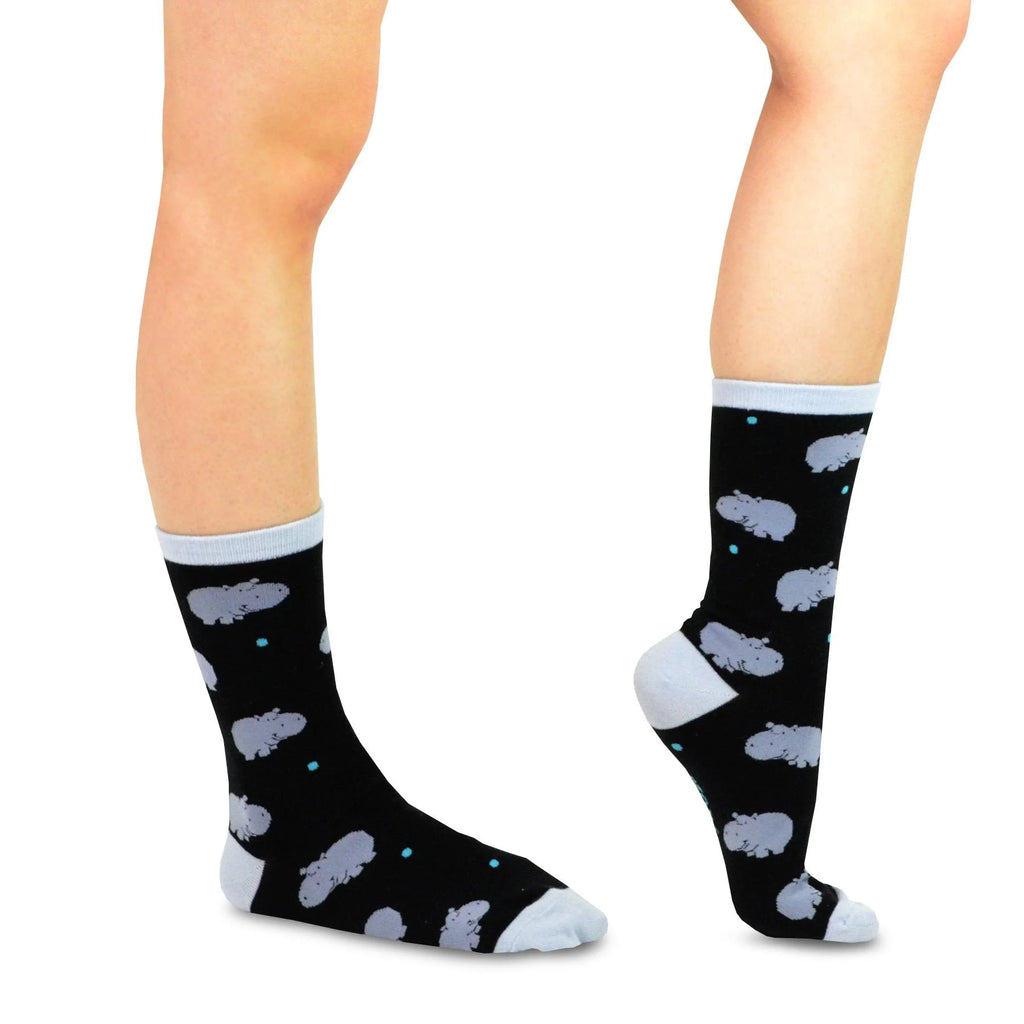 6 Pair Cartoon Animal Crew Socks F457