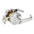 Satin Chrome Cylindrical Privacy Lever Lockset I710