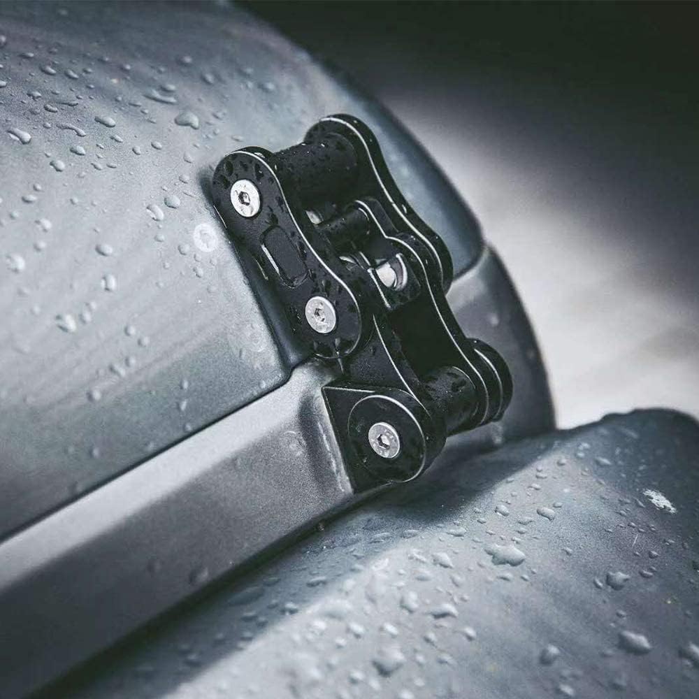 Black Aluminum Hood Latches, 1 Pair K49885