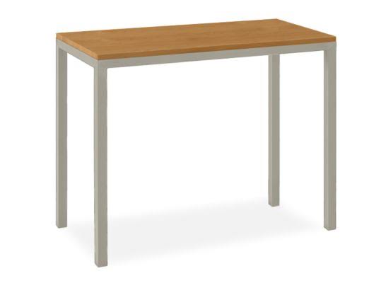 White Oak Parsons Console Table L741