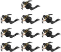6 Pack Matte Black Passage Levers Interior Door Handles D237258