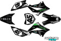 Gray 16 Mil Graphics Kit for Kawasaki KLX 110 L6105