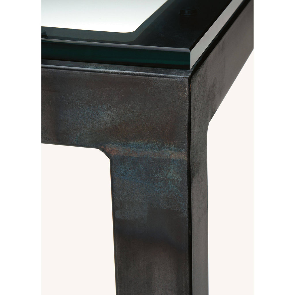 White Oak Parsons Console Table L741