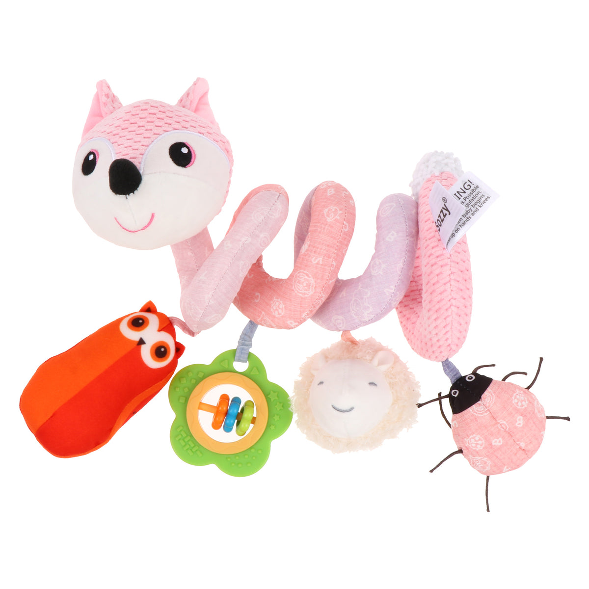 Fox Plush Hanging Stroller Toy M153