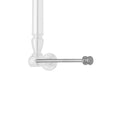 Vertical Right Traditional Toilet Paper Holder Satin Gold F62420