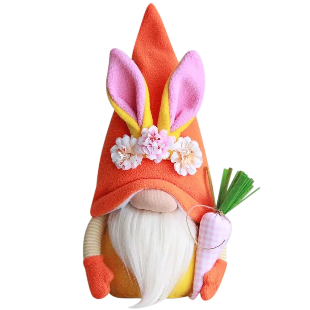 Easter Gnomes Plush Bunny Stuffed Doll Ornaments P627893