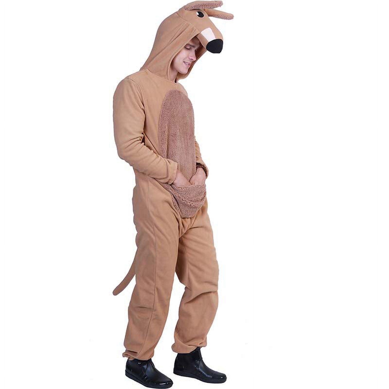 Adult Kangaroo Costume Onesie Pajamas G873