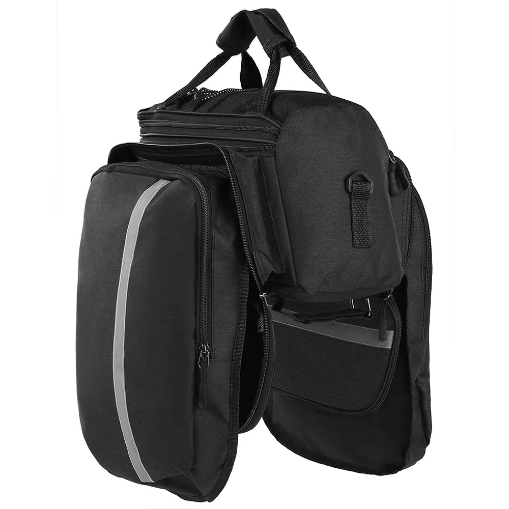 Waterproof Multifunction Bike Pannier Bag with Rain Cover E425