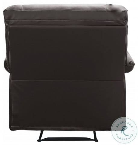 Dark Brown Reclining Chair J9011