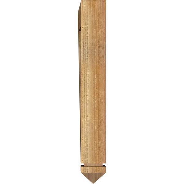 4x22W x 26x22D x 30x22H Rough Sawn Western Red Cedar Bracket J656363