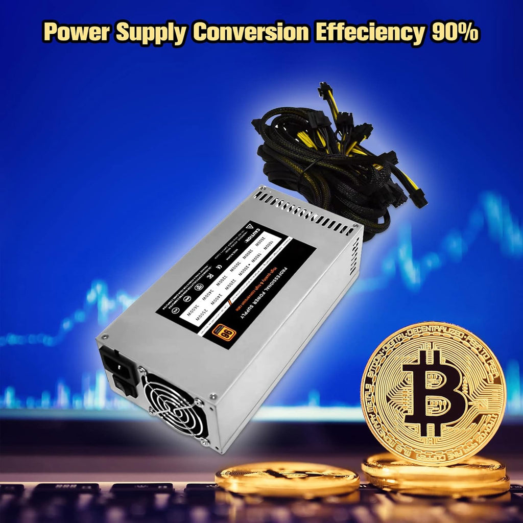 2000-2500W 2U Single Channel Mining PSU H466983