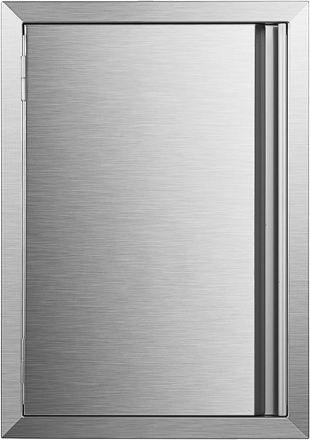 17 x 24 Inch Brushed Stainless Steel Outdoor Kitchen BBQ Access Door Y90051
