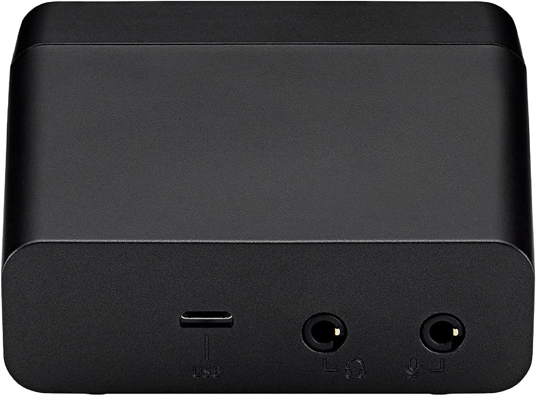 Black Gaming DAC External Sound Card with 7.1 Surround K262889