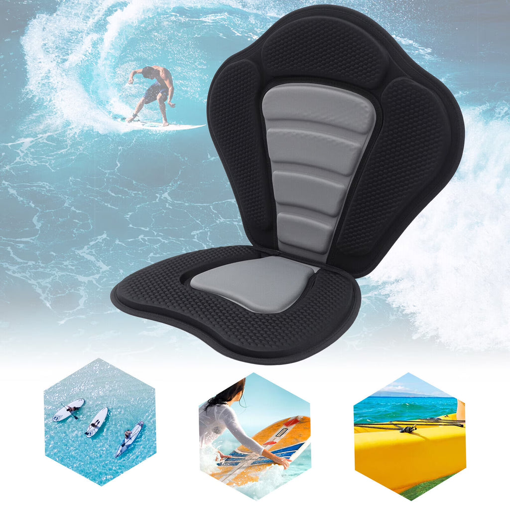 Adjustable Padded Kayak Seat with Storage Bag Q33803