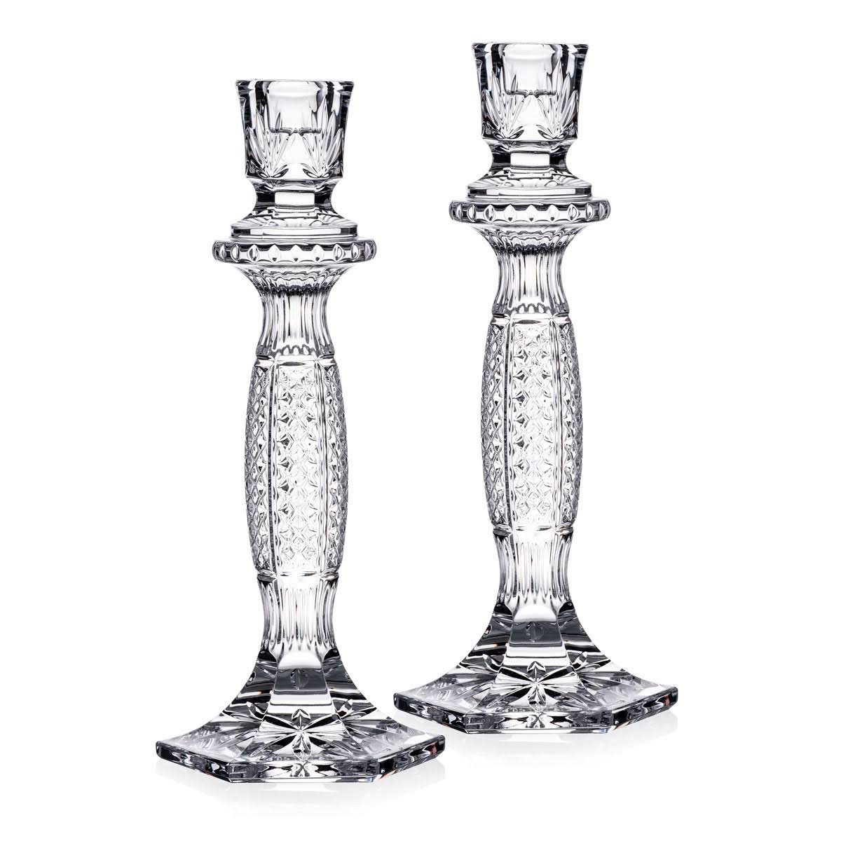 Crystal Candlesticks, Set of 2 K407