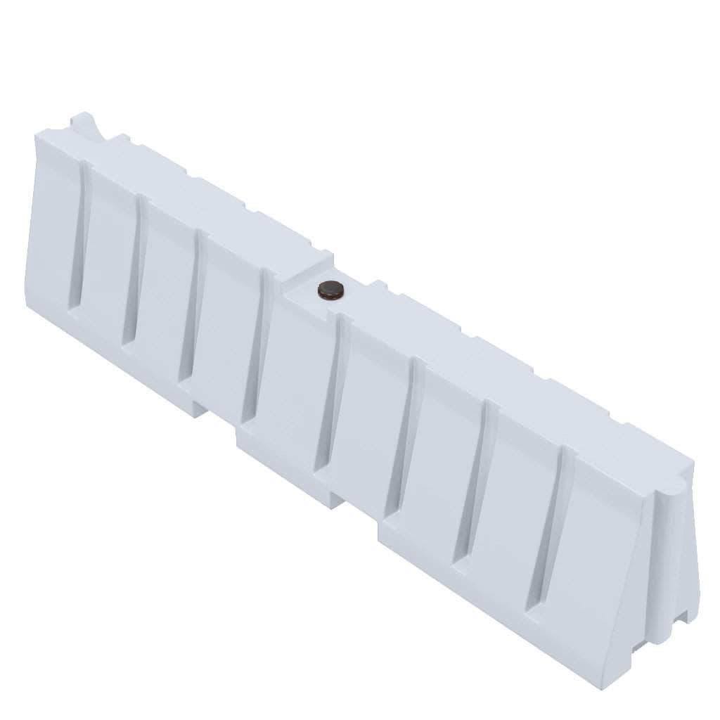 Water/Sand Fillable Roadway Barricade - 24 in. H x 96 in. L x 16 in. W G85042