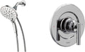 Chrome Six-Function 5.5-Inch Handheld Showerhead with Magnetic Docking System F2128