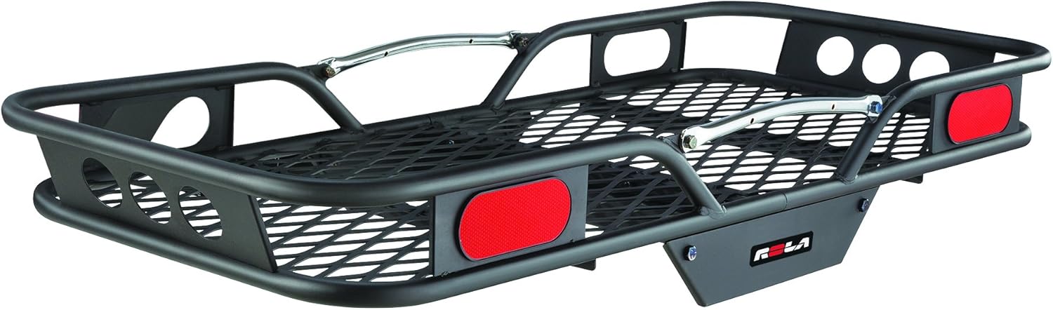 Steel Cargo Carrier, Hitch-Mount Basket (2-Inch Receivers) O259