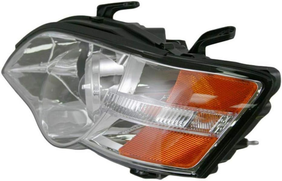 Chrome Driver Side Headlight Q5794