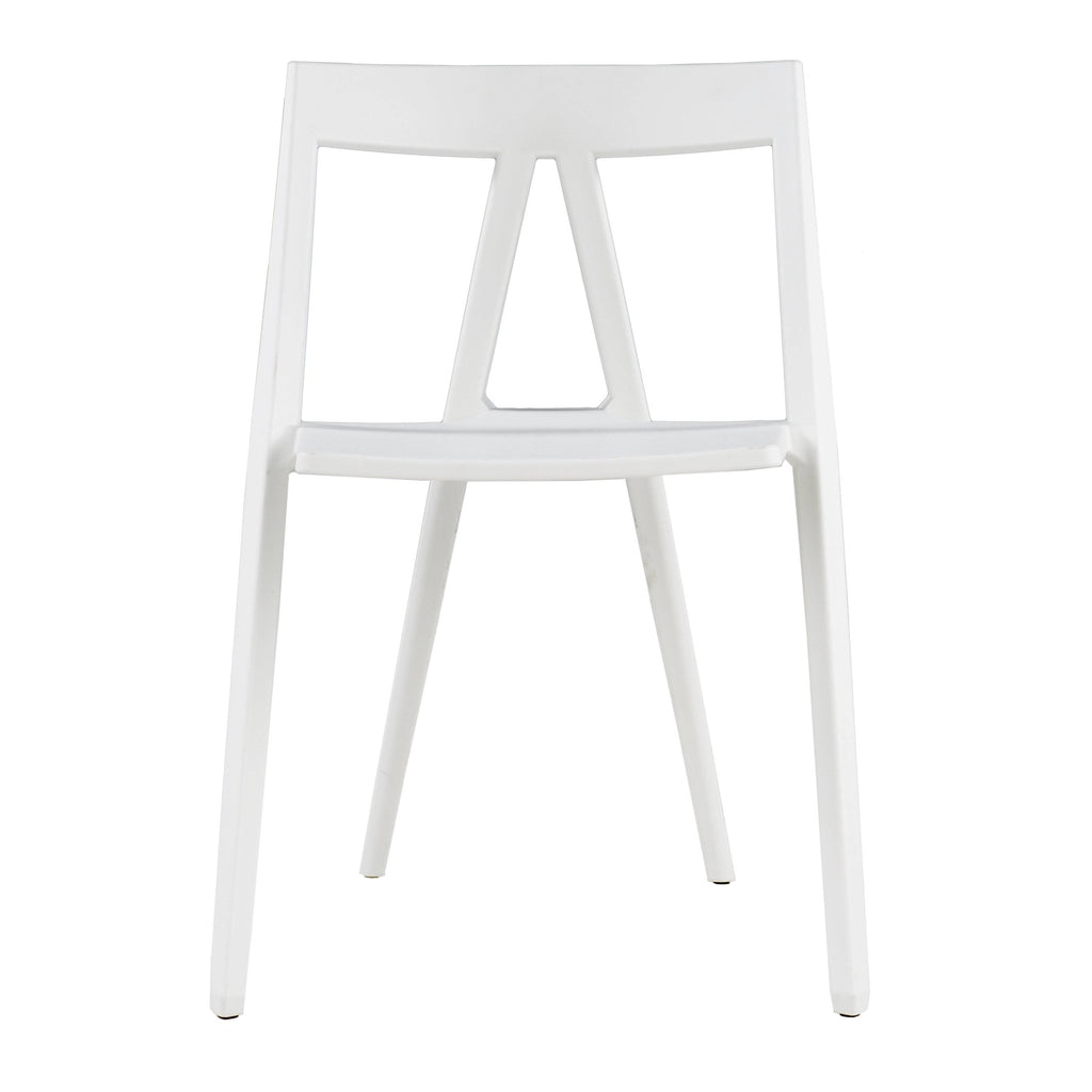 Black Polypropylene Stackable Dining Chair C25487