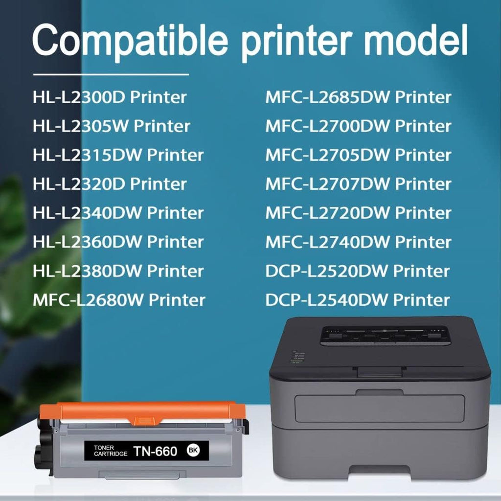 3 Pack TN-660 Toner Cartridge Y15291