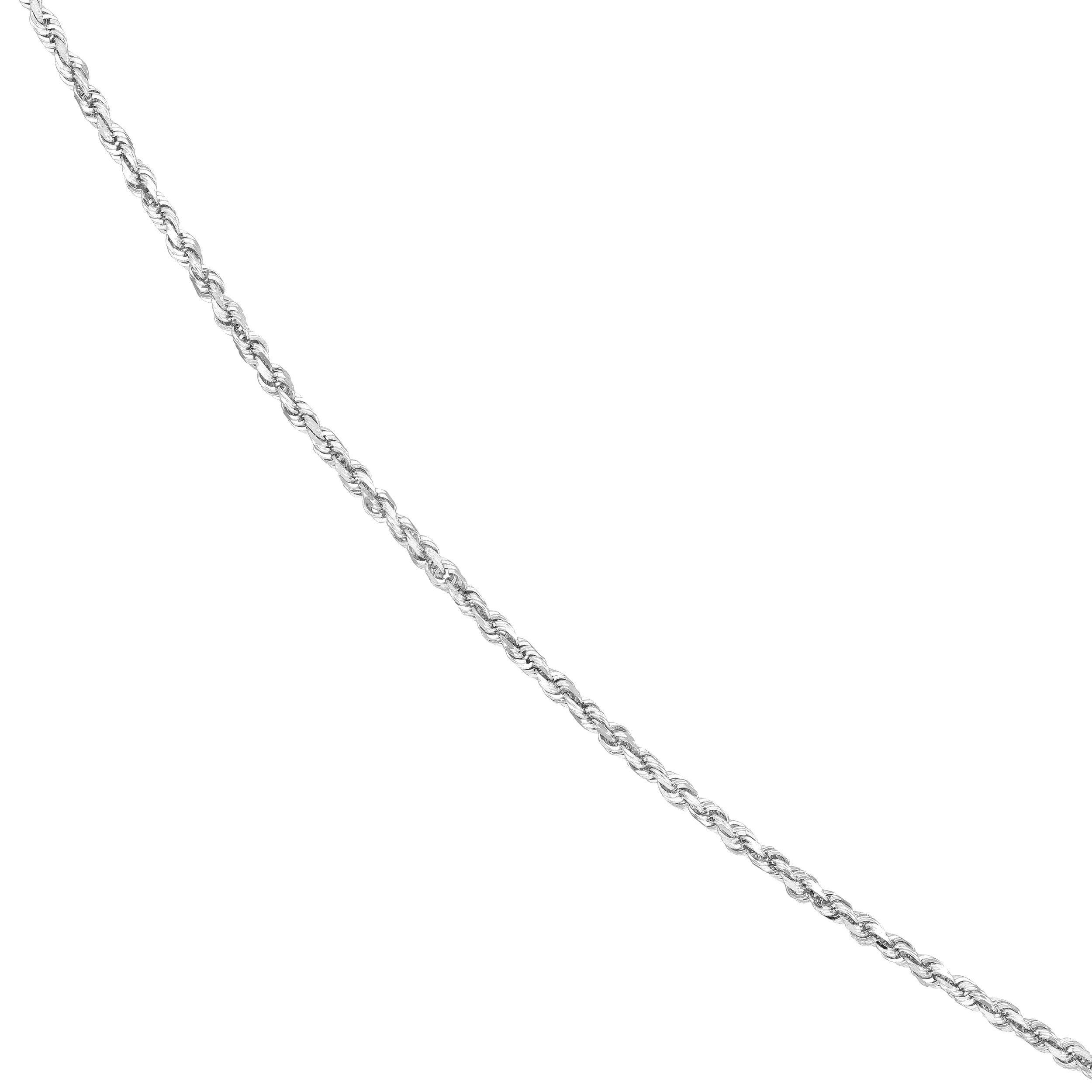 18" 1.80mm Rope Chain Necklace with Lobster Lock I402770