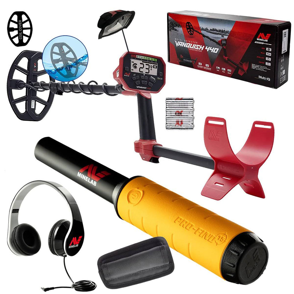 Vanquish 440 Detector with Pro-Find 15 Pinpointer K2050