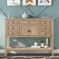 Cream 7 Drawer Sideboard C2721