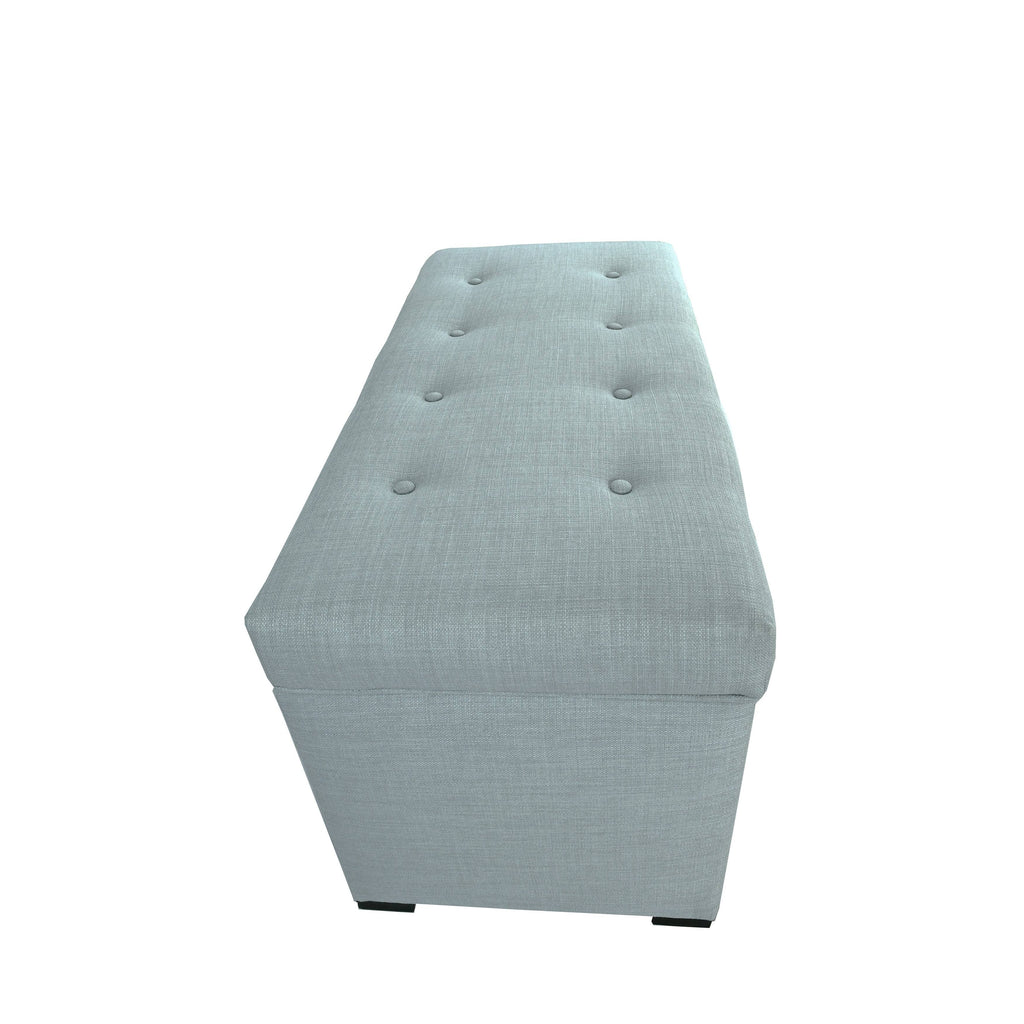Beige Tufted Storage Bench O72295