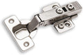 25 Pieces Full Overlay Frameless Soft Closing European Hinges with Screws A6085