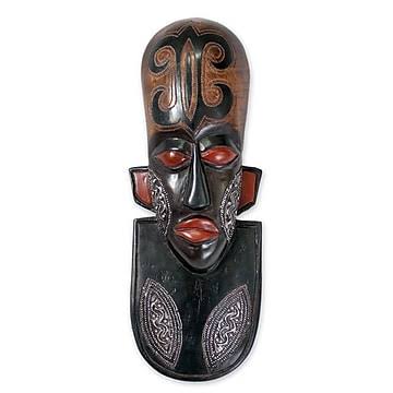 Wood Mask Wall Décor Z875197