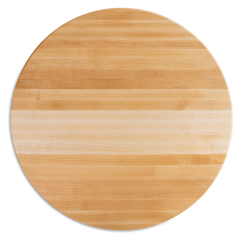Maple Wood Round Cutting Board, 18" x 18" x 1.5" W30751