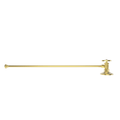 Polished Brass Coated Toilet Supply Kit Y318