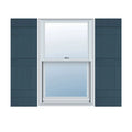 Classic Blue Vinyl Board-n-Batten Shutters V6823