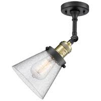 Small Cone 1 Light Sconce LED (Antique Brass) I4102