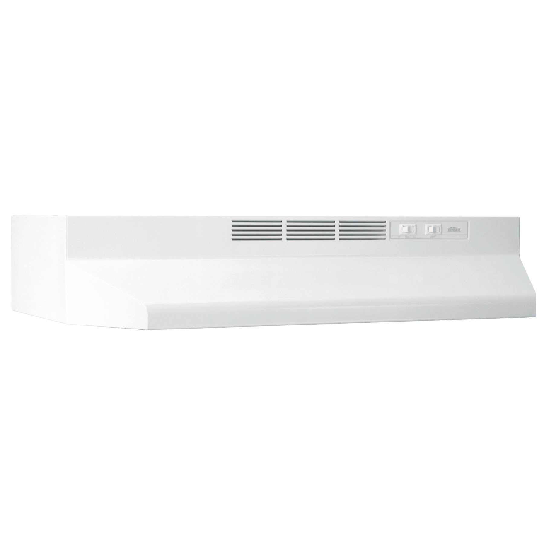 White Under-Cabinet Range Hood H7558